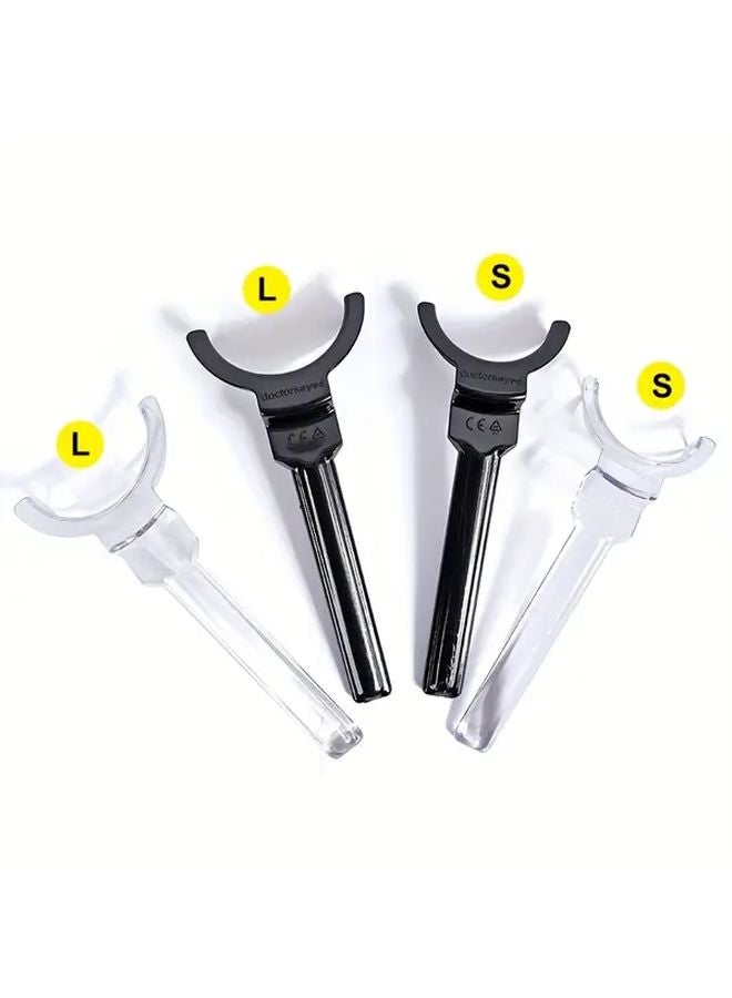Black S Single Head T Shaped Lip Press Plate Opener Long Handle Ergonomic Design - Image 1